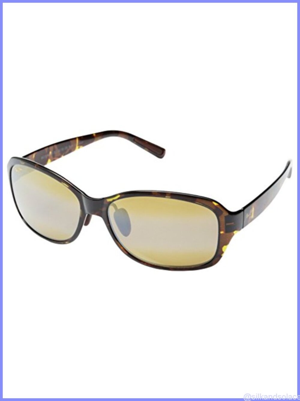 Rectangular Polarized Sunglasses Full Frame Lightweight Nylon